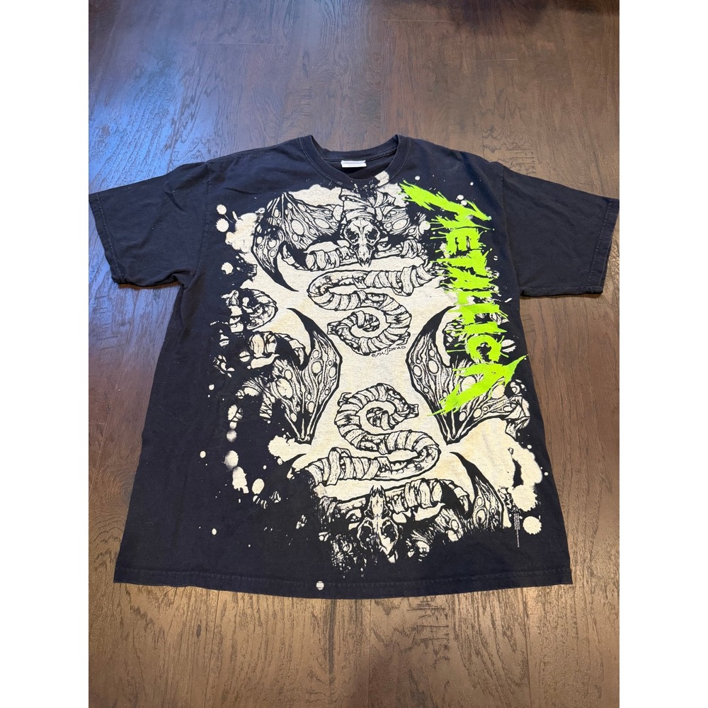 Vintage 2008 Metallica Wherever I May Roam Pushead T-Shirt – Large